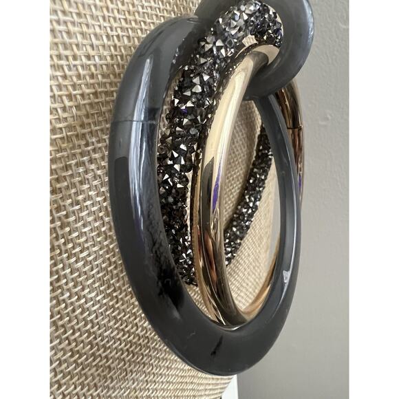 Vintage Rush By Denis And Charles Lucite Necklace. 42" - Picture 8 of 14